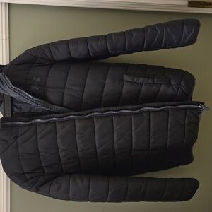 Under Armour Kids Black Puffer Jacket YL